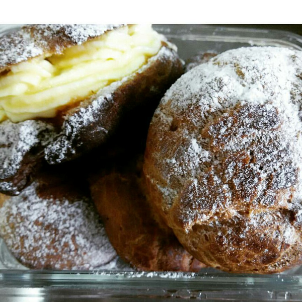 卡士達泡芙 : 77一起做