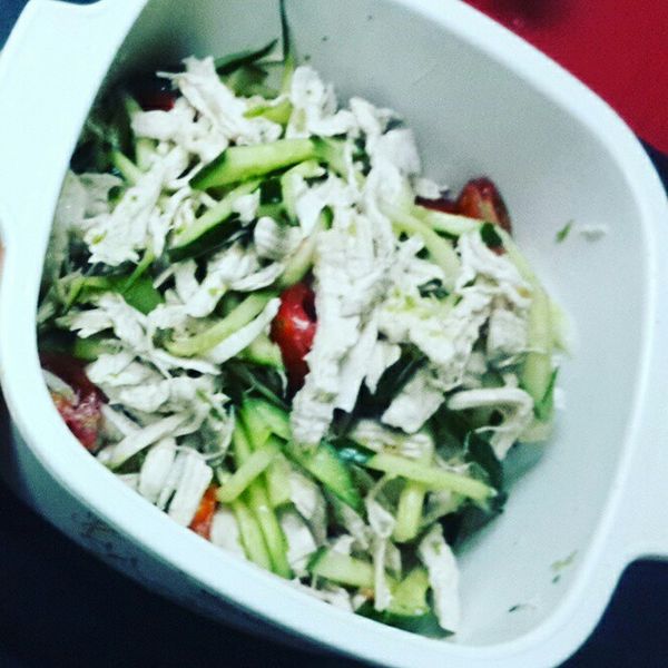 涼拌雞絲 : 黃咪咪一起做