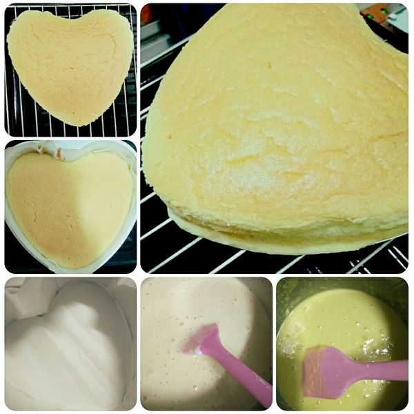 卡士達醬蛋糕卷：Helen 一起做