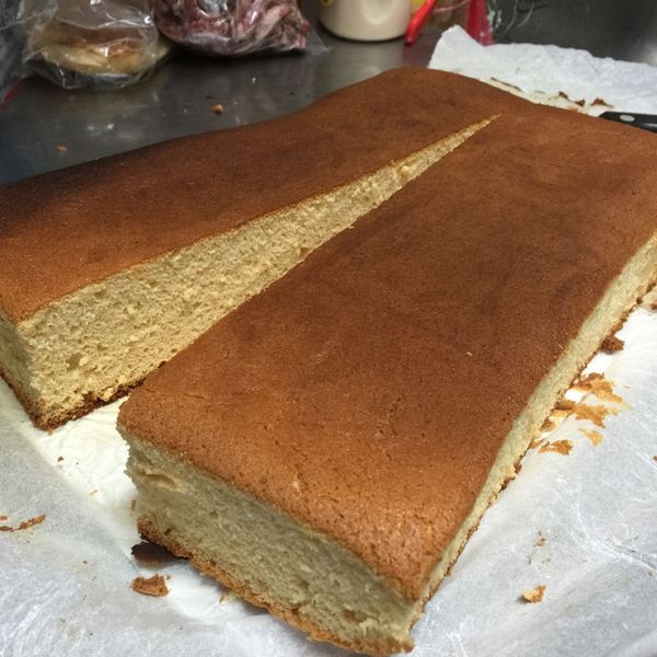 蜂蜜蛋糕 : 貓小梅一起做