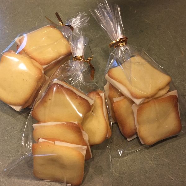 *情人節*自製「白色戀人」巧克力餅乾! : Debby Lee一起做