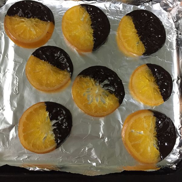 法式夢幻甜點-蜜漬橙片巧克力(6天版) : Momo Lin一起做