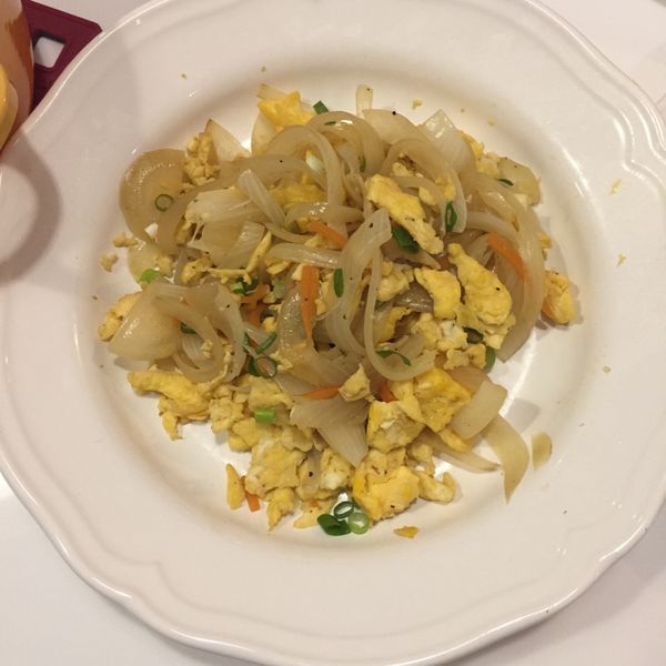 洋蔥炒蛋 : Anita一起做