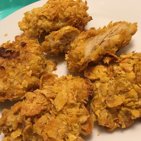 輕鬆製作免油炸雞柳 : 很煩煮飯的DonDon一起做