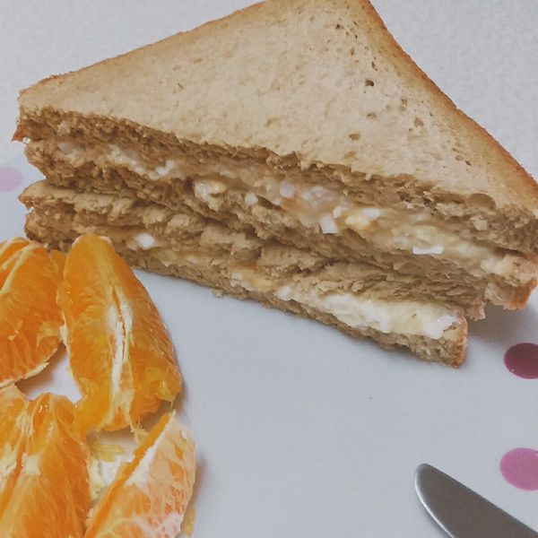 蛋沙拉三明治【HOLA幸福食堂】 : luilui一起做