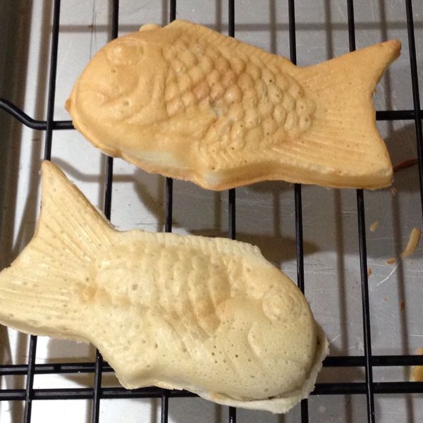 彩色鯛魚燒 : 米豆米豆一起做