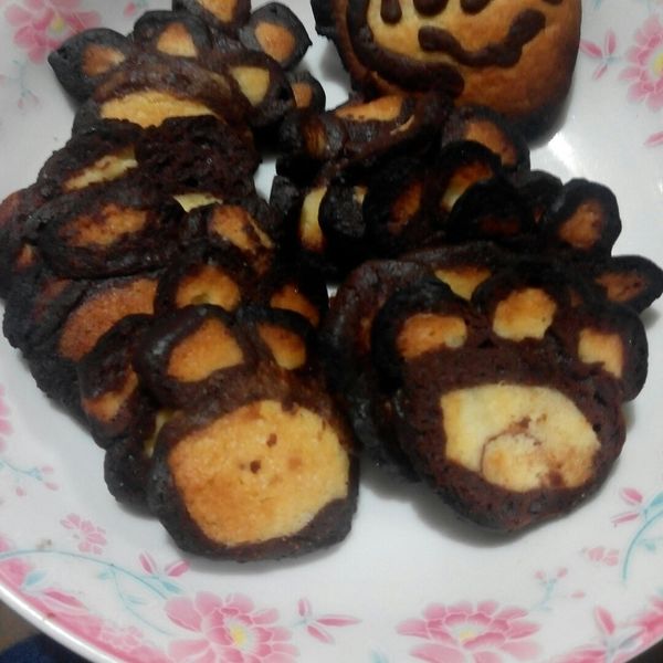 腳印餅乾 : 曾春萍一起做