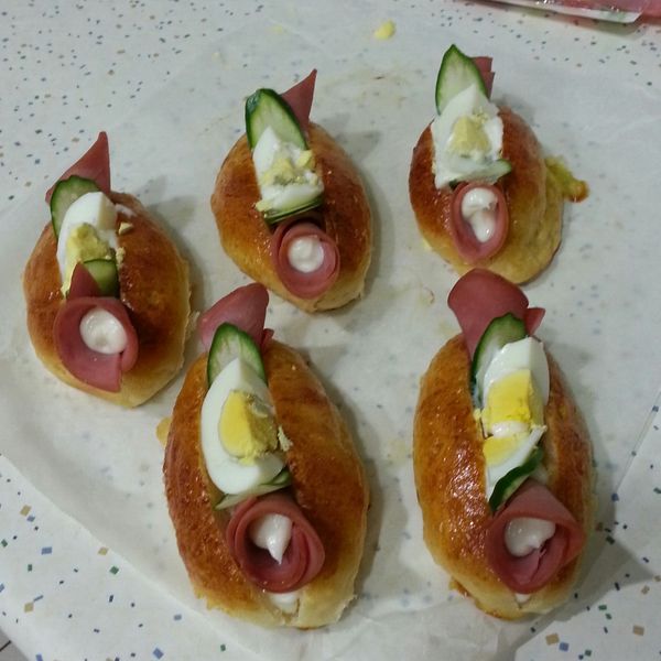 煉乳餐包 : Amber一起做