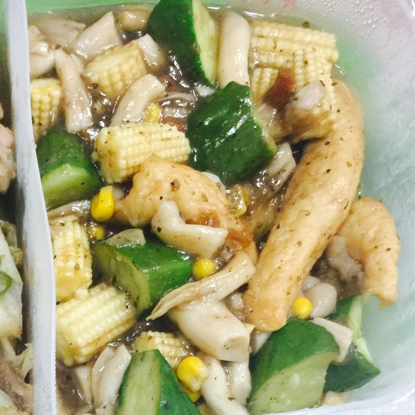 黑胡椒醬燴鮮蔬：vivini 一起做