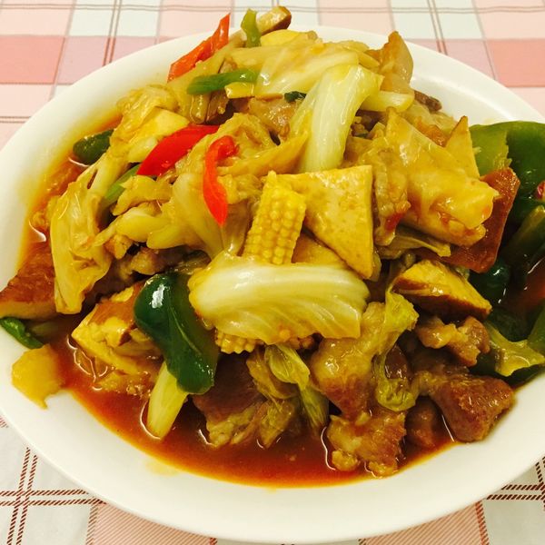 便當菜-家常回鍋肉：大力 一起做