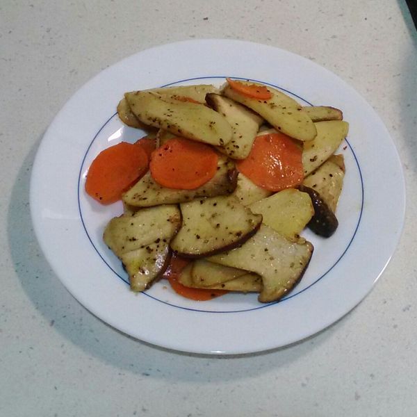 椒鹽杏鮑菇 : Shoei Tsai一起做