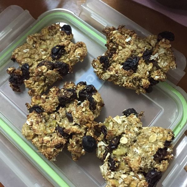 香蕉燕麥餅乾「輕食、健康、瘦身」：新手小媳婦廚房 一起做