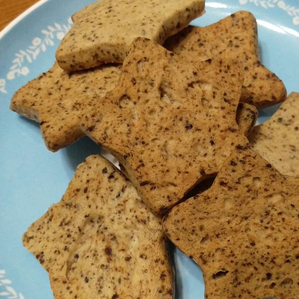 簡易的咖啡餅乾~無泡打粉 : 向菊香一起做