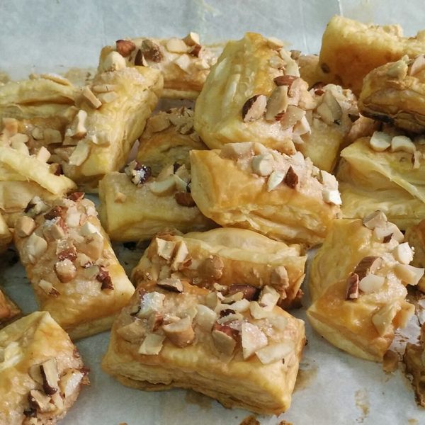 起酥片經典喜餅-杏仁角酥條 : Emma Lu一起做