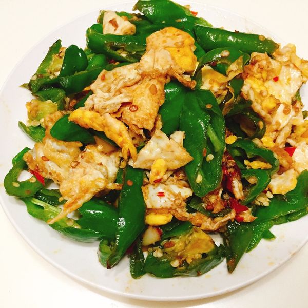 糯米椒炒蛋（催淚蛋）：阮小玲 一起做