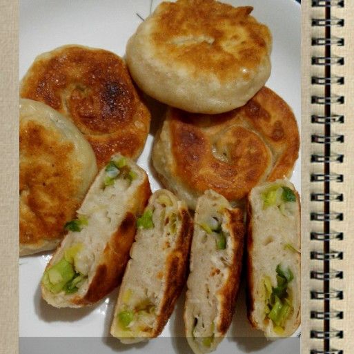 香蔥捲餅：泡泡 一起做