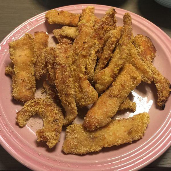 酥炸虱目魚柳：菜鳥亂亂做 一起做