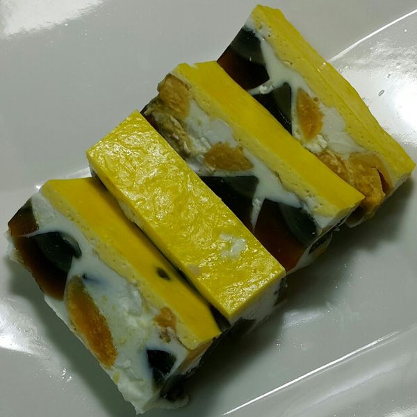 金銀三色蛋＿前菜冷盤：蘇子玲 一起做