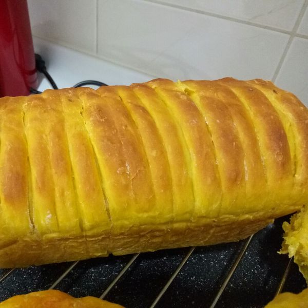 湯種南瓜吐司 : 柯晴玟一起做