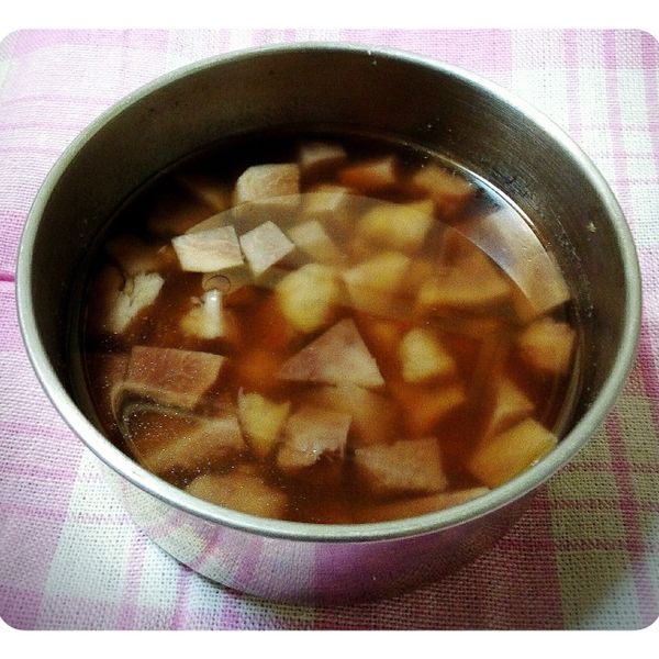 冷芋頭甜湯 : 藍一起做