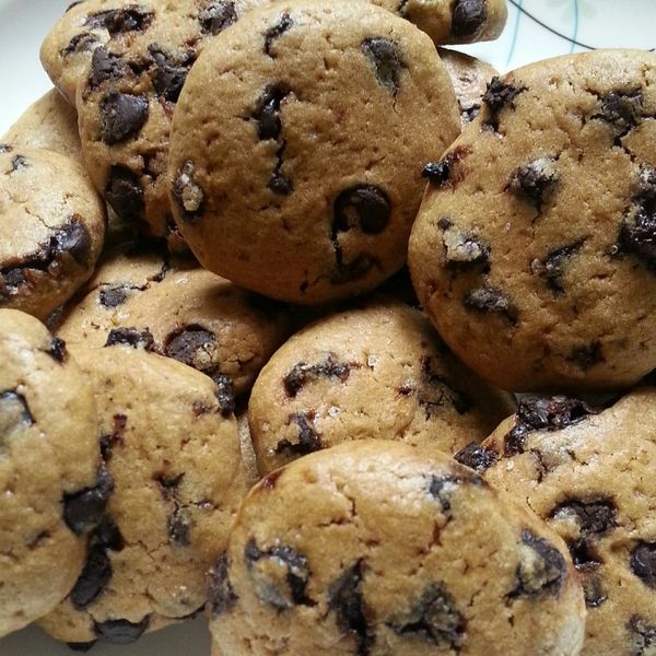 巧克力豆餅乾:岱儒詹 一起做