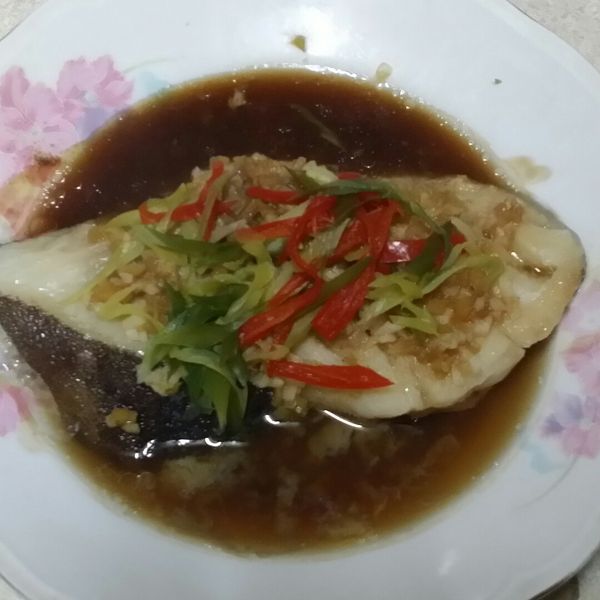 簡單魚料理．清蒸鱈魚 : 桃子熊一起做
