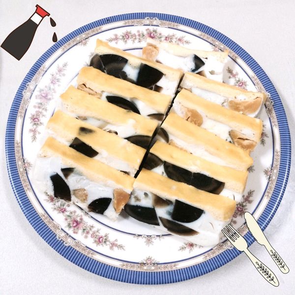 金銀三色蛋＿前菜冷盤：Min Chun 一起做