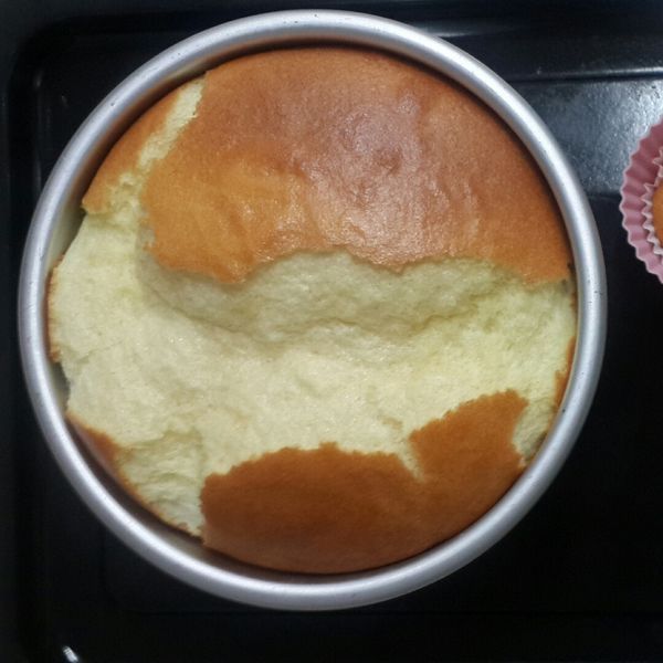 日式海綿雞蛋糕(燙麵法)：Melissa Chou 一起做