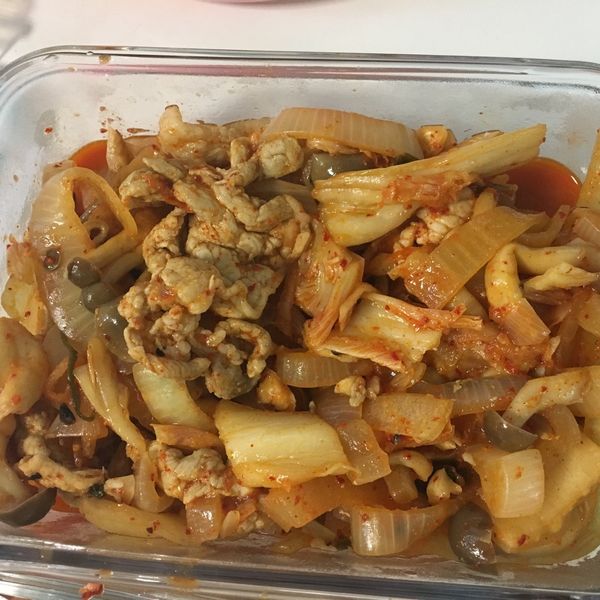 好菇泡菜豬_好菇道美味家廚 : 脆梅一起做