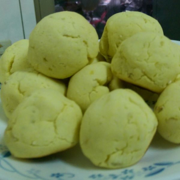 地瓜麻糬球 : 大馨一起做