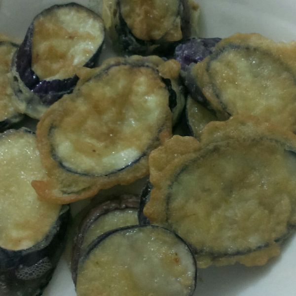 香煎茄餅 : cinthio一起做