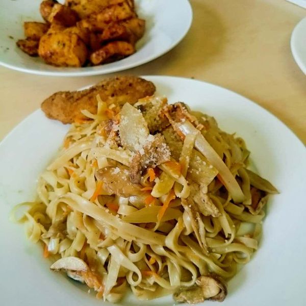 牛肝菌義式炒麵 : Carol一起做