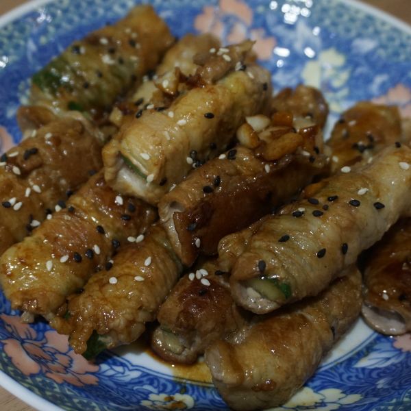 小黃瓜燒肉捲-全聯料理王大賽 : roro一起做
