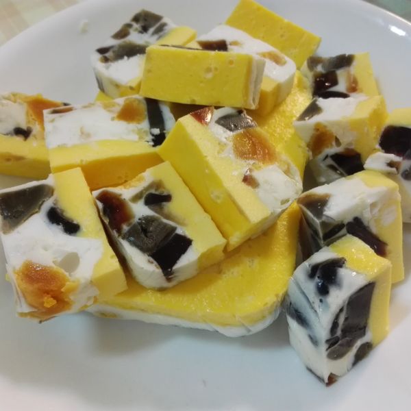 金銀三色蛋＿前菜冷盤：jen 一起做