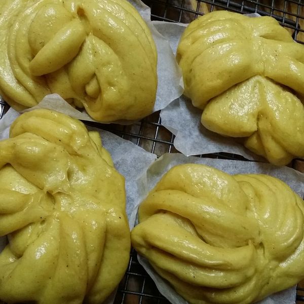 薑黃花捲 : Duora Chen一起做