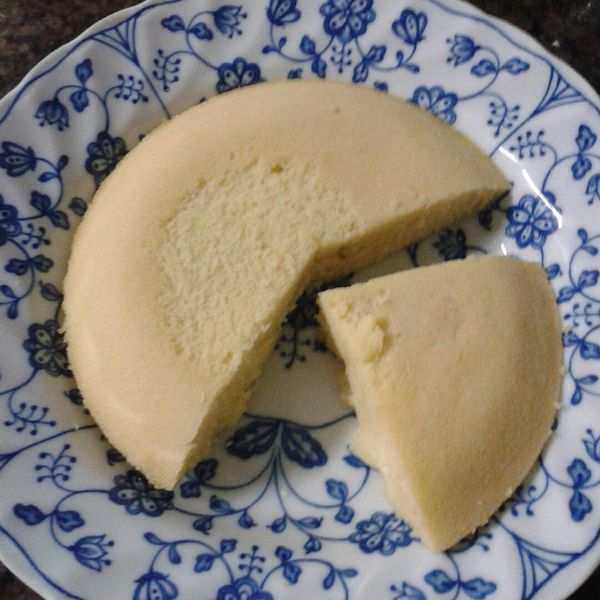 大同電鍋♡水蒸蜂蜜蛋糕：美乃滋 一起做