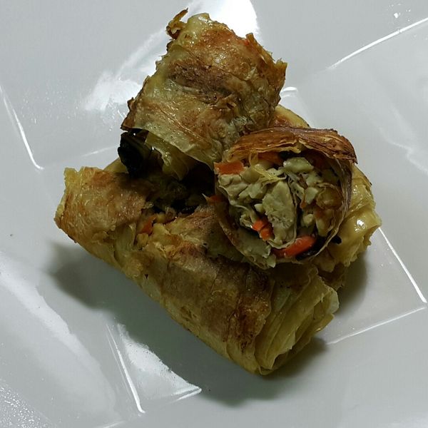 香酥天貝捲：蘇子玲 一起做