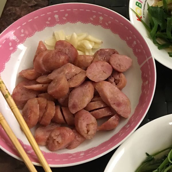 不翻面烤香腸[烤箱][省事][懶人] : Carolyn Li一起做