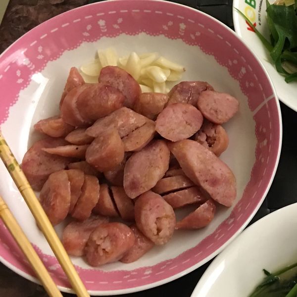 香烤高梁酒香腸@Selina Wu : Carolyn Li一起做