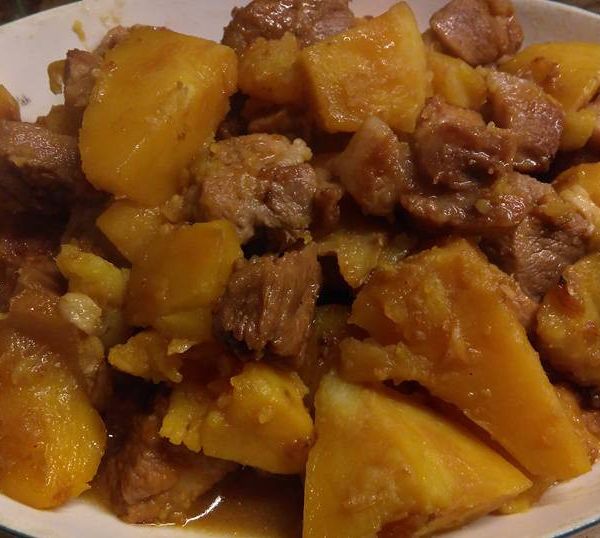 地瓜燒肉_一鍋到底【穀盛壽喜燒】：蘭心 一起做