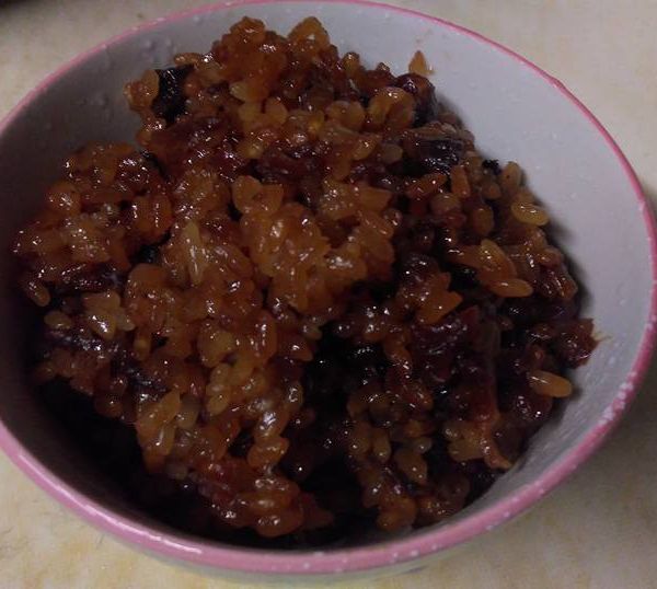 酒香桂圓米糕(電鍋版）：蘭心 一起做