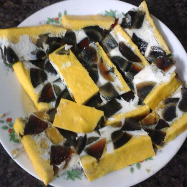 金銀三色蛋＿前菜冷盤：美乃滋 一起做