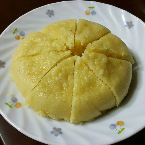 大同電鍋♡水蒸蜂蜜蛋糕：桃子 一起做