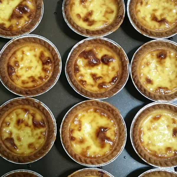 葡式黑糖麻糬蛋塔：葉怡君 一起做