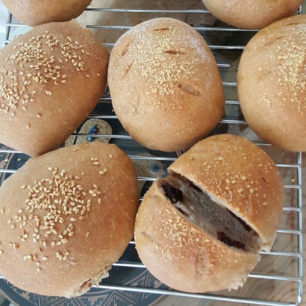 免揉全麥麵包 : 李雅岑一起做