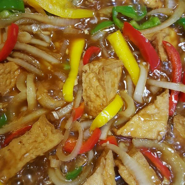 糖醋豆腐，簡單美味無負擔。 : Ruvetta Tseng一起做