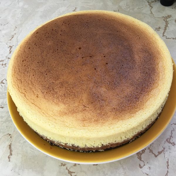 空氣感～重乳酪輕起司蛋糕 : 🐸青蛙蓋被被農場🐸一起做