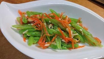 <涼拌菜>涼拌四季豆 : 小宅主婦愛料理一起做