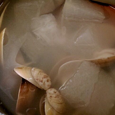 薑絲冬瓜蛤蜊湯【豆豆愛的料理】 : Zeen  Sun一起做
