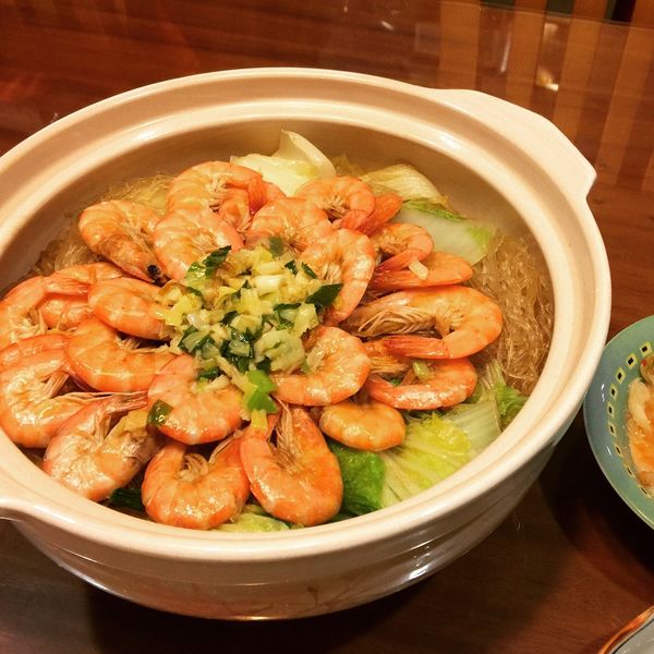 金讚鮮蝦粉絲煲【年菜料理】 : Emily Wang一起做